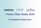 Family-Office-Studie 2009