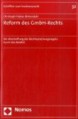 Reform des GmbH-Rechts