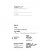 Studie zum Innovationsverhalten deutscher Software-Entwicklungsunternehmen