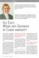 Go East: Wenn der Gründer in China anknüpft