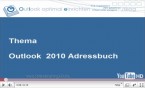 Outlook Adressbuch: Outlook 2010 Adressbuch optimal einrichten (Tutorial)
