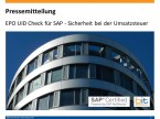 EPO UID Check für SAP bringt Sicherheit bei der Umsatzsteuer