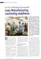 Lean Manufacturing nachhaltig etablieren