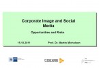 Corporate Image and Social Media
